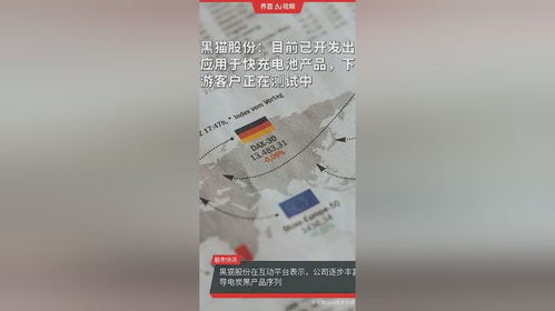 黑貓股份 目前已開發(fā)出應(yīng)用于快充電池產(chǎn)品,下游客戶正在測試中